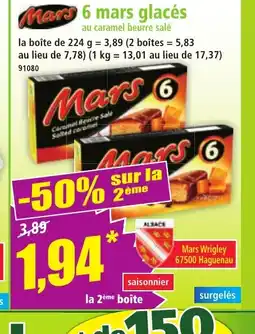Norma MARS 6 mars glacés offre