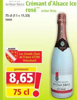 Norma Crémant d'Alsace Ice rosé offre