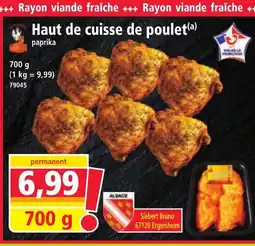Norma Haut de cuisse de poulet offre