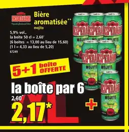 Norma DESPERADOS Bière aromatisée offre