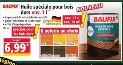Norma BAUFIX Huile spéciale pour bois durs offre