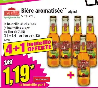 Norma DESPERADOS Bière aromatisée offre