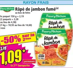 Norma FLEURY MICHON Râpé de lamhon fumé offre