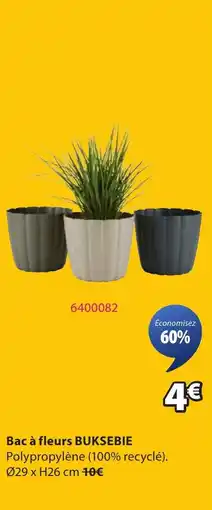 JYSK BUKSEBIE Bac à fleurs offre