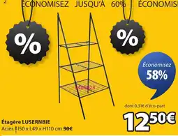 JYSK LUSERNBIE Étagère offre