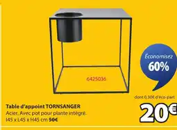 JYSK TORNSANGER Table d'appoint offre