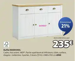 JYSK MARKSKEL Buffet offre