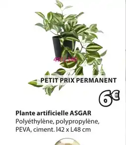 JYSK ASGAR Plante artificielle offre