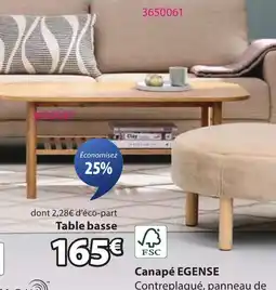 JYSK LYNGVIG Table basse offre