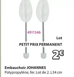 JYSK JOHANNES Embauchoir offre