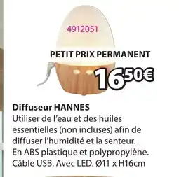 JYSK HANNES Diffuseur offre