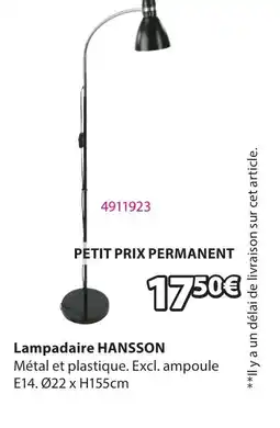 JYSK HANSSON Lampadaire offre
