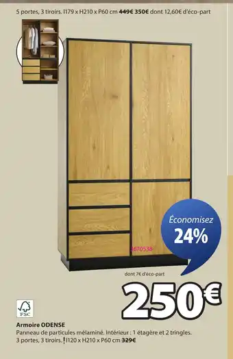 JYSK ODENSE Armoire offre