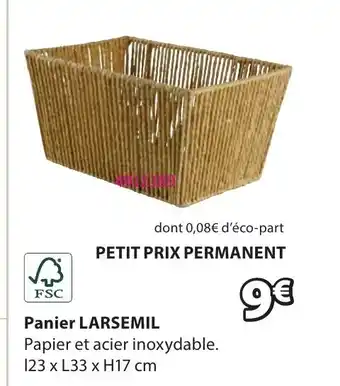 JYSK LARSEMIL Panier offre
