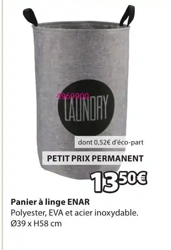 JYSK ENAR Panier à linge offre