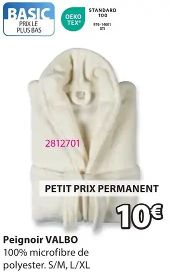 JYSK VALBO Peignoir offre