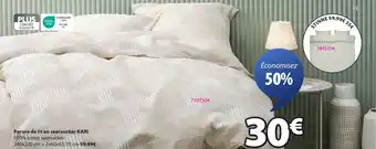 JYSK KARI Parure de lit en seersucker offre