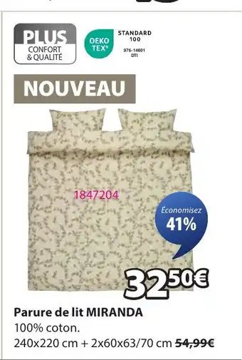 JYSK MIRANDA Parure de lit offre