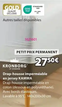 JYSK KAMMA Drap-housse imperméable en jersey offre