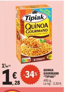 E.Leclerc Express TIPIAK Quinoa gourmand offre