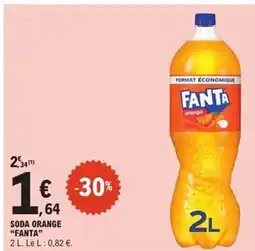 E.Leclerc Express FANTA Soda orange offre
