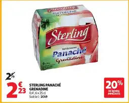 Auchan STERLING Panaché grenadine 0,4° offre
