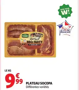 Auchan SOCOPA Plateau offre