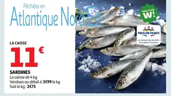 Auchan Sardines offre