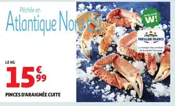 Auchan Pinces d'araignée cuite offre