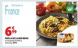 Auchan Paëlla de la mer briau offre