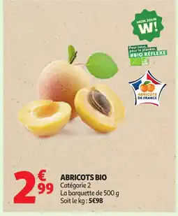 Auchan Abricots bio offre