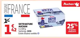 Auchan AICHAN Skyr nature offre
