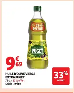 Auchan PUGET Huile d'olive vierge extra offre