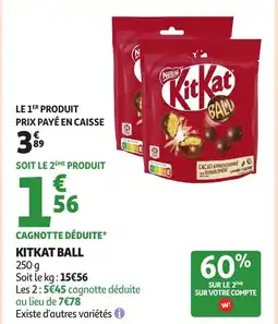Auchan KITKAT Ball offre