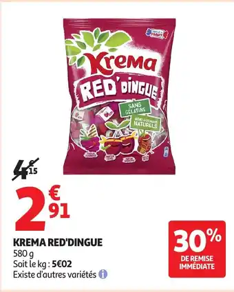 Auchan KREMA Red dingue offre