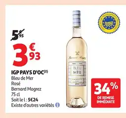 Auchan Igp pays d'oc offre