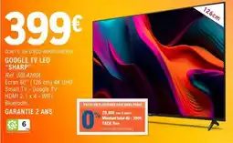 E.Leclerc GOOGLE TV LED SHARP offre