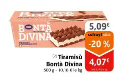 Colruyt BONTA DIVINA Tiramisù offre
