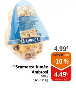 Colruyt AMBROSI Scamorza fumée offre