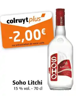 Colruyt SOHO Litchi offre