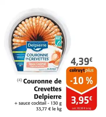 Colruyt DELPIERRE Couronne de Crevettes offre