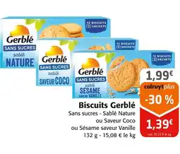 Colruyt GERBLÉ Biscuits offre