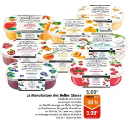 Colruyt LA MANUFACTURE DES BELLES GLACES Mirabelle de Lorraine offre