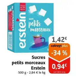 Colruyt ERSTEIN Sucres petits morceaux offre