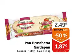 Colruyt GARDAPAN Pan Bruschetta offre