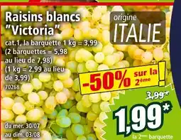 Norma Raisins blancs 'Victoria' offre