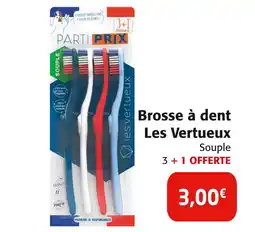 Colruyt LES VERTUEUX Brosse à dent offre