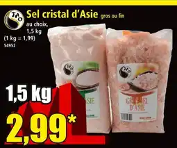 Norma TAO Sel cristal d'Asie offre