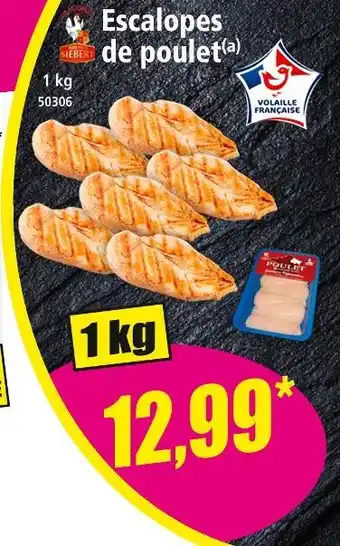 Norma SIEBERT Escalopes de poulet offre