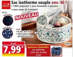 Norma CASA ROYALE Sac isotherme souple env. 40 l offre